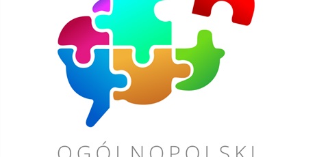 Powiększ grafikę: ogo Ogólnopolskiego Testu Dysleksji- kolorowe puzzle